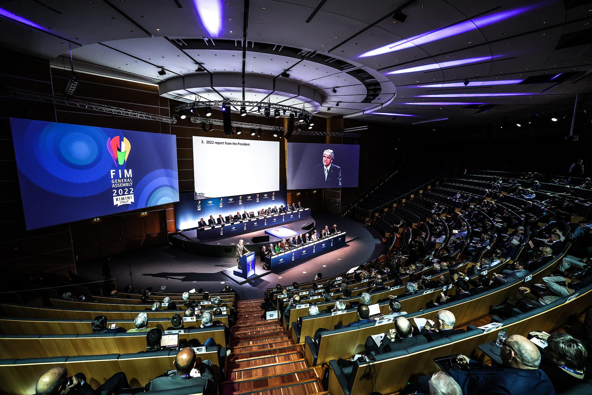 Natàlia Gallego (FMA), participa a l’Assemblea General de l’FIM 2022