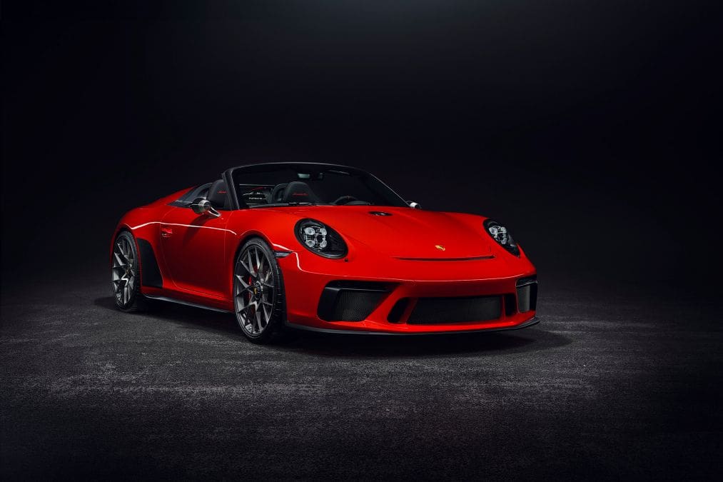 Frontal Porsche 911 Speedster