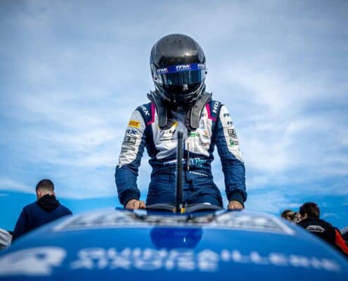 Tot i les complicacions, Frank Porté signa un 12è lloc a Nogaro