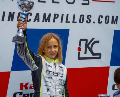 Cachafeiro torna a brillar al Campionat andalús de Kàrting de Campillos