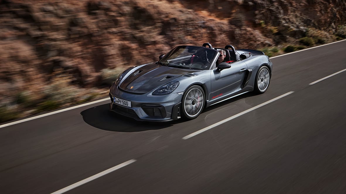 Porsche 718 Spyder RS: arriba l'RS amb motor central i convertible