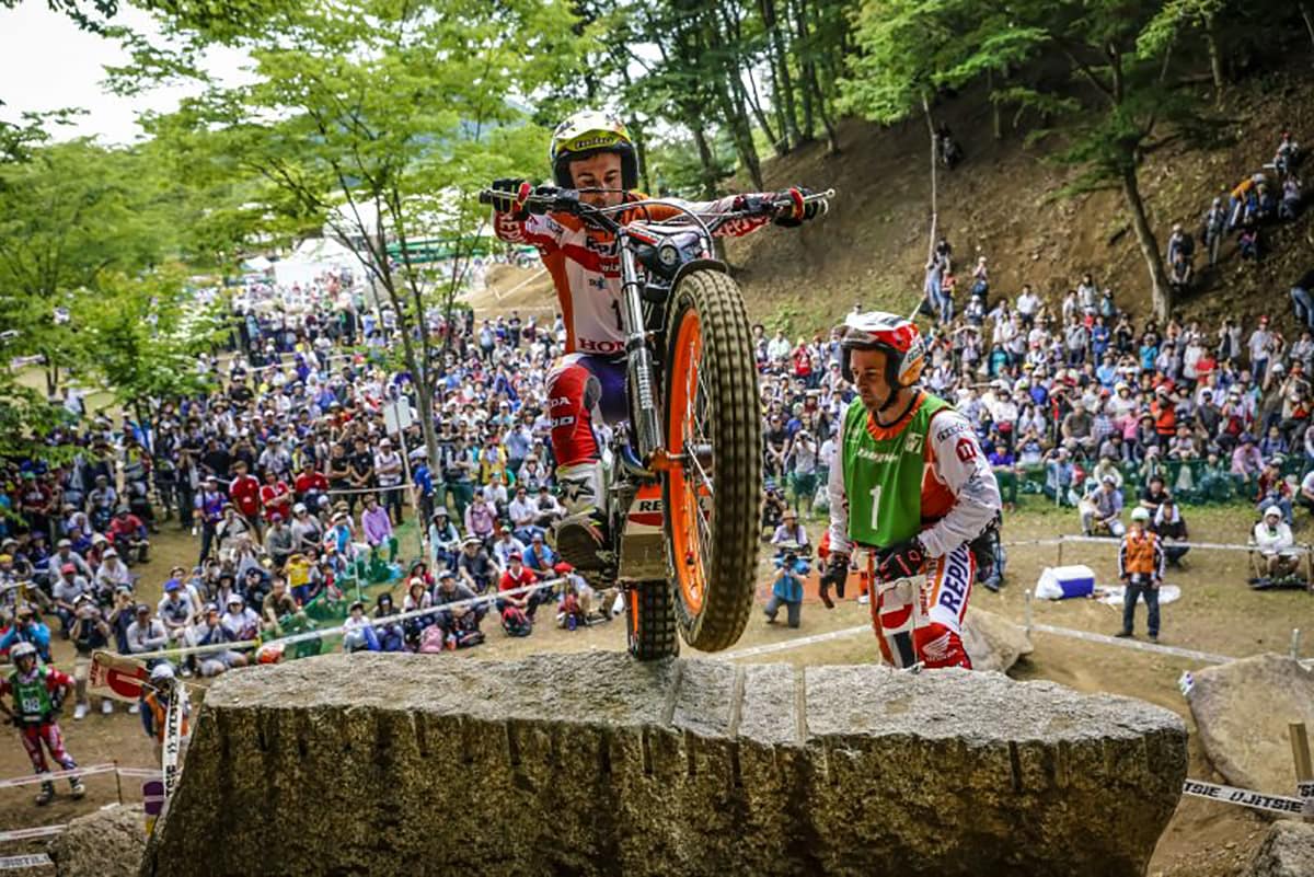 Toni Bou al Campionat del Món de Trial 2018