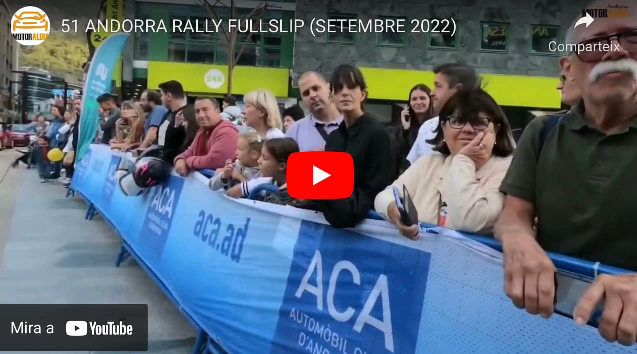 Vídeo i reportatge del 51è Andorra Rally Fullslip