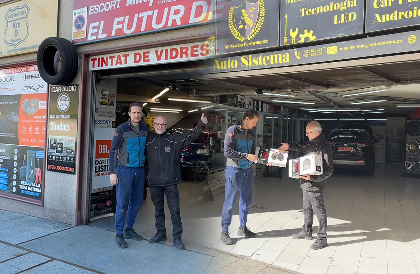 Automuntatges KM0 i Autosistema, experts en car-àudio a Andorra