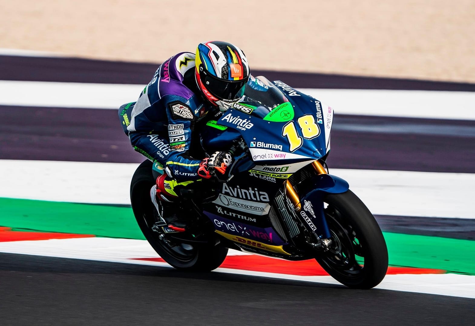 Cardelús acaba la temporada de MotoE amb el 12è lloc de Misano