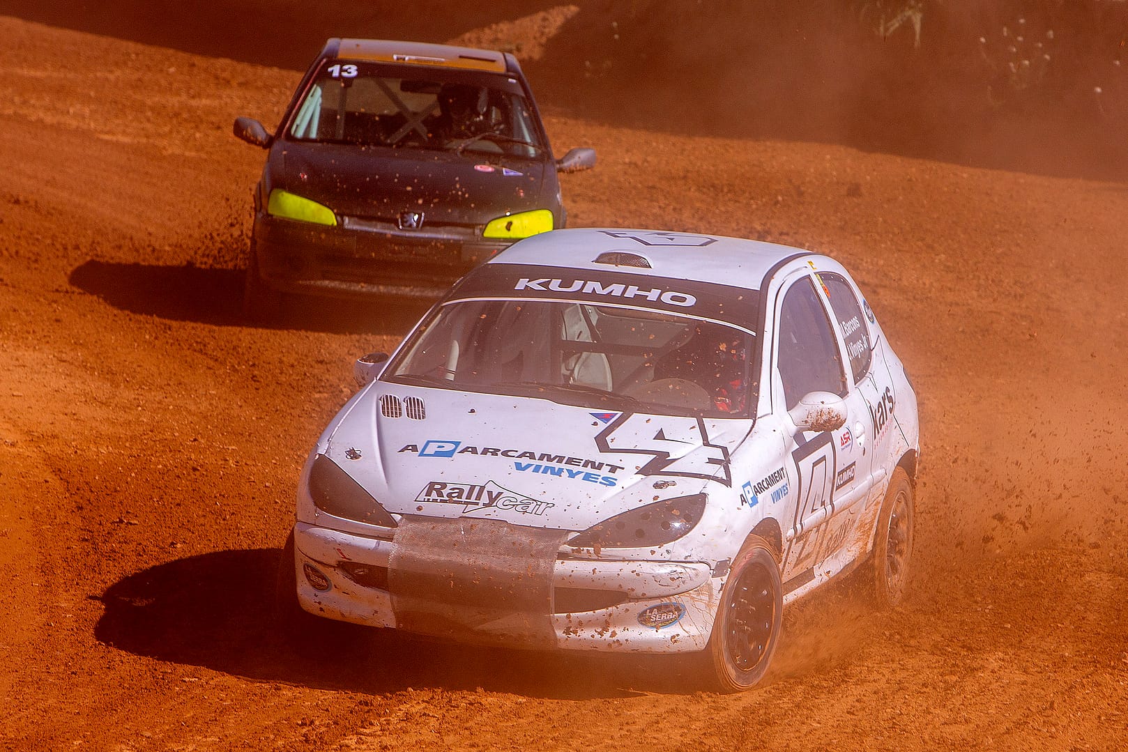 Vinyes Jr-Barcons es queden a mig fer a la Diada off-road de Mollerussa