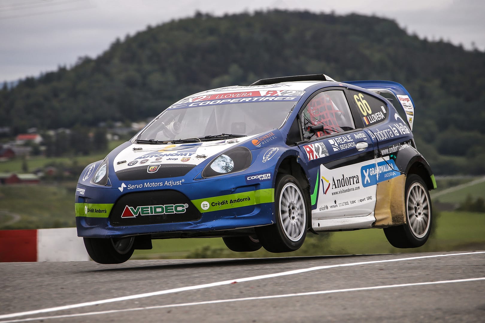 Albert Llovera al Rallycross2 de Noruega