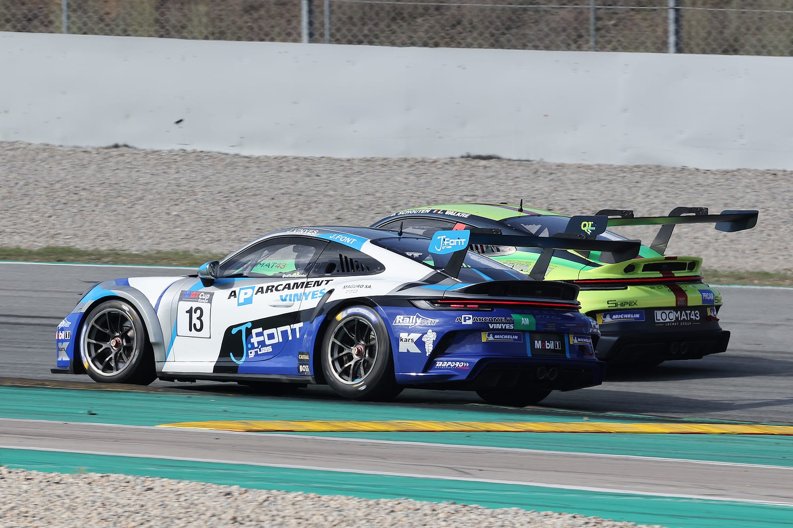 Joan Vinyes-Jaume Font signen dos podis al GT Open Europe de Barcelona