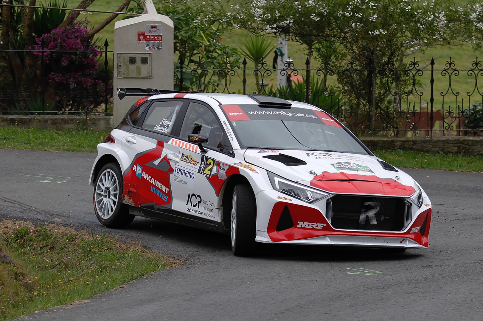 A Ferrol, Vinyes-Mercader estrenen el Hyundai Rally 2 en l’asfalt amb un sisè lloc