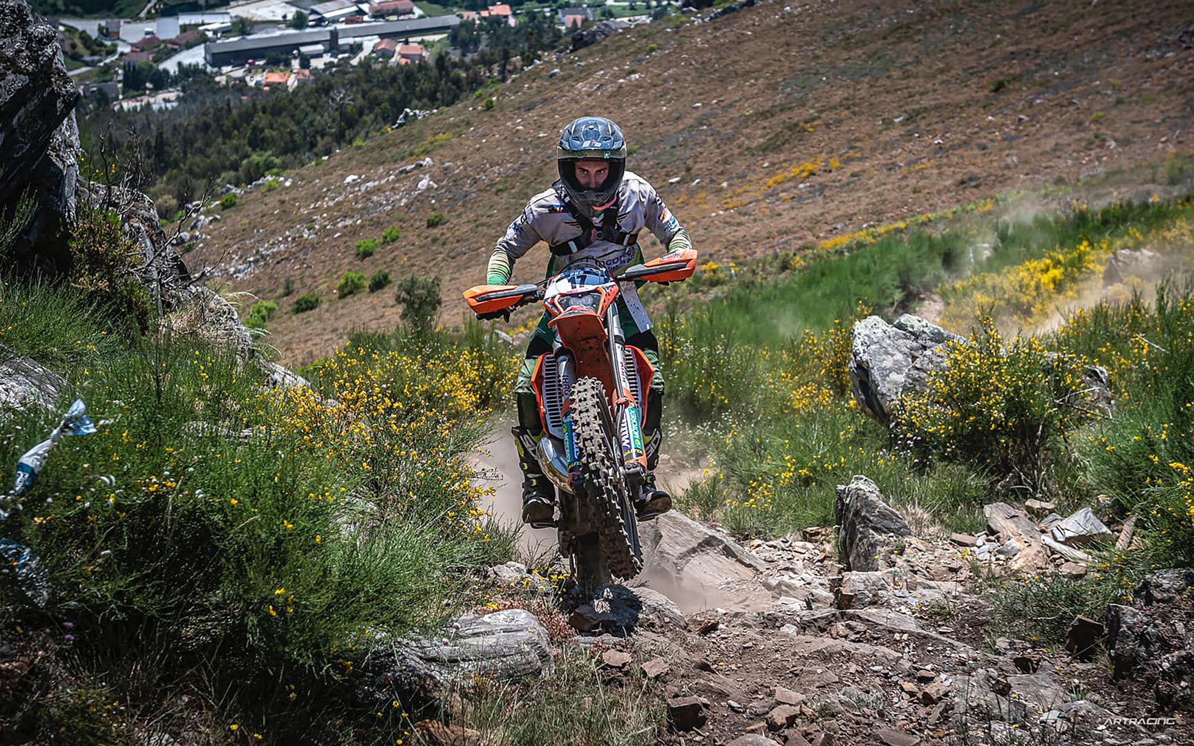 Marc Font de l’equip EMC/Sport, al Top 10 de l’Armorikaine TT