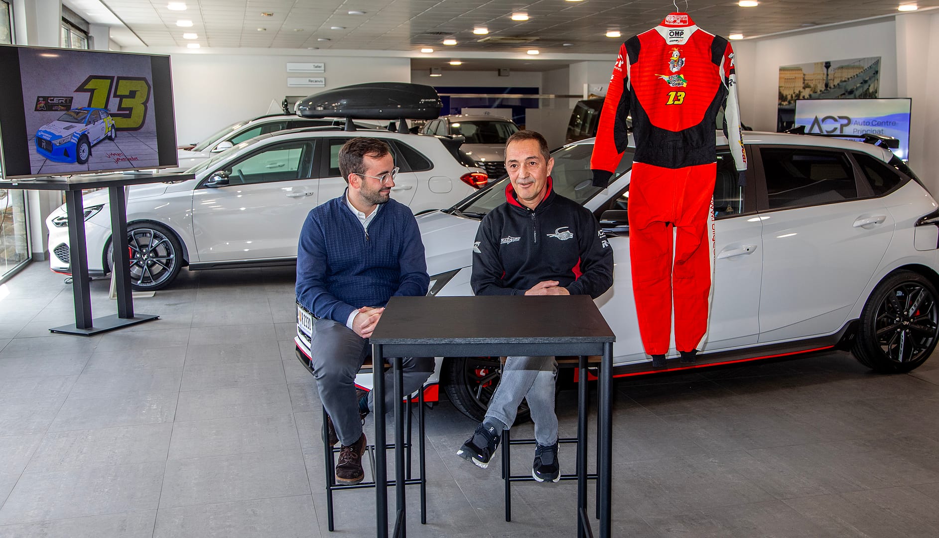 Joan Vinyes-Jordi Mercader tornen al CERT amb Hyundai