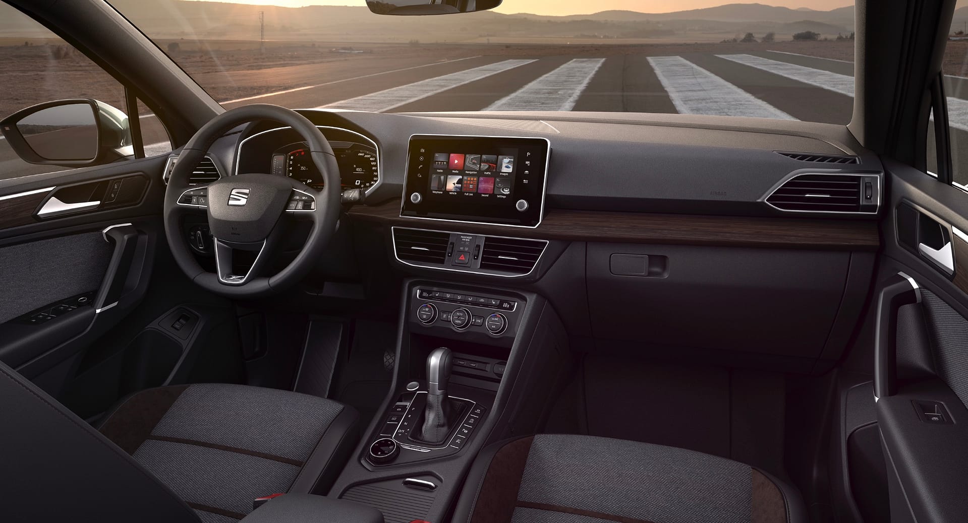 Interior d’estudi del SEAT Tarraco