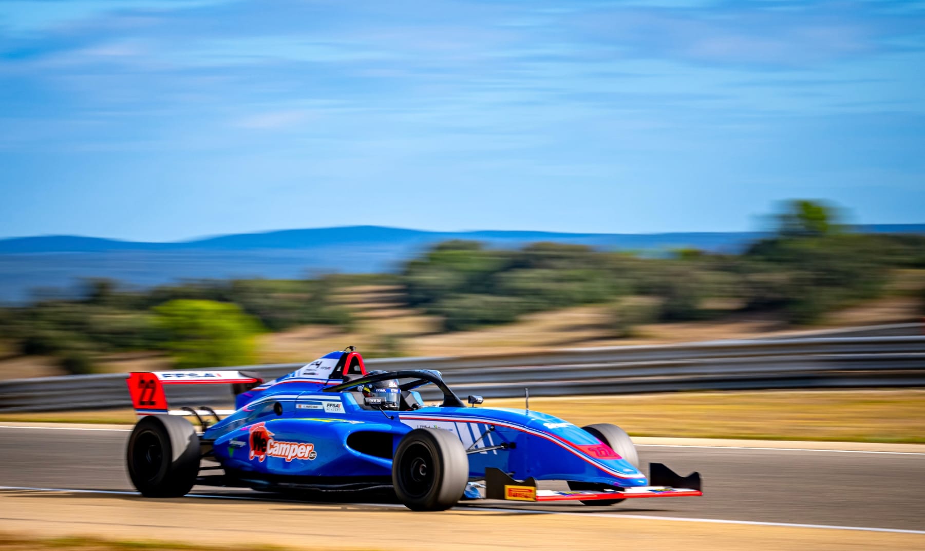 Diversos incidents marquen l’actuació de Frank Porté a Nîmes-Lédenon