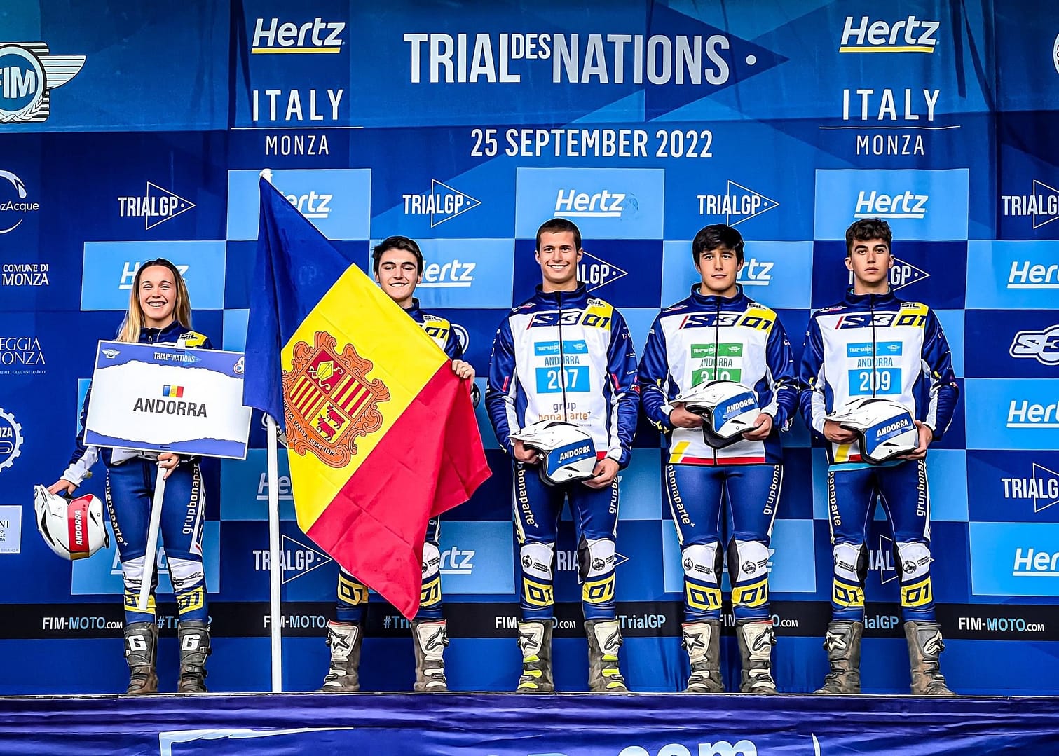 10è lloc dels pilots de l’FMA al Trial de les Nacions de Monza