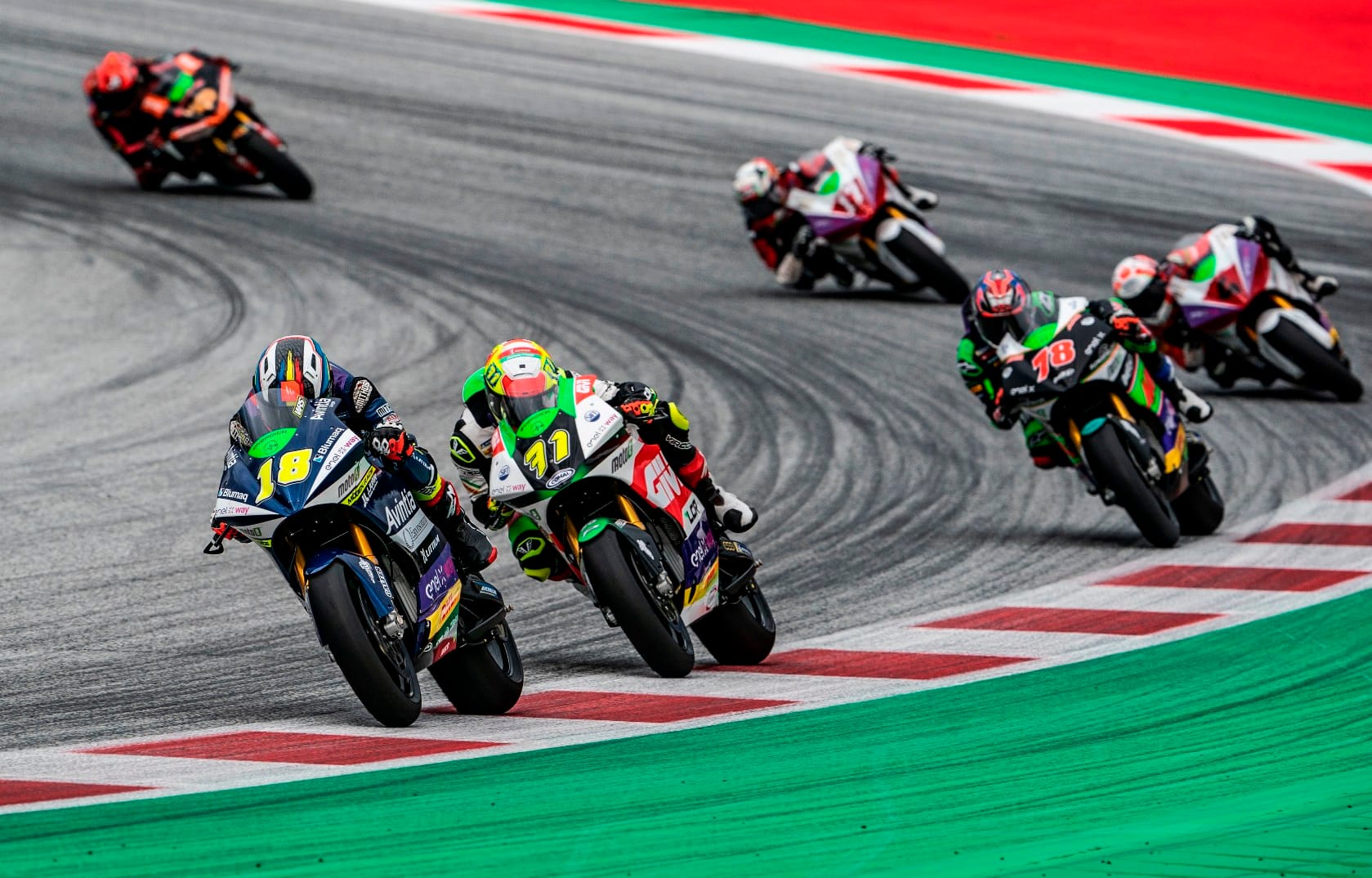 6è lloc de Xavi Cardelús al MotoE d’Àustria