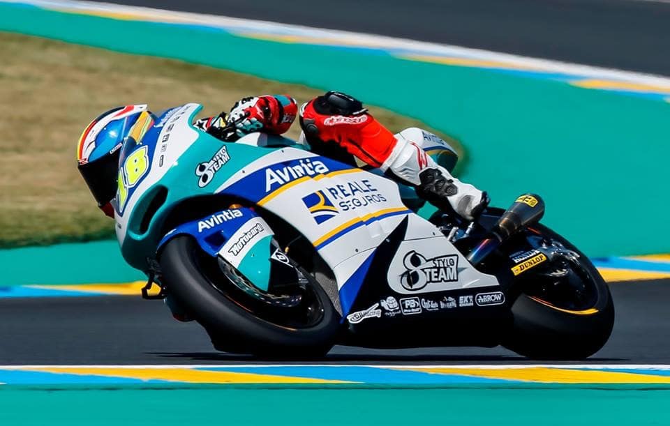 Cardelús al Campionat del món de Moto2