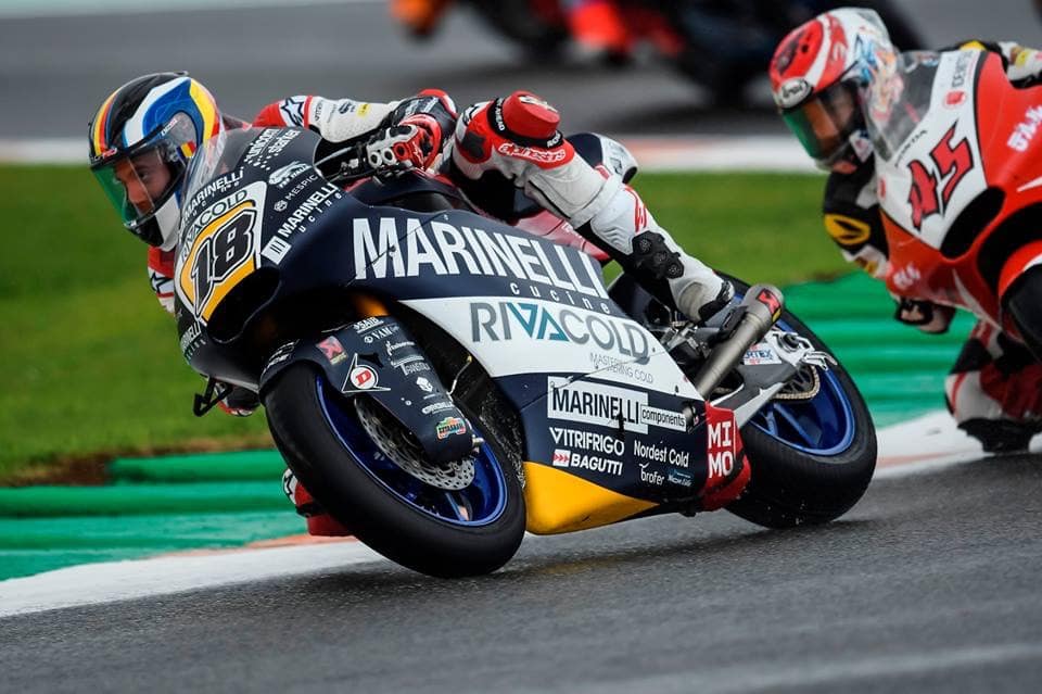 Xavi Cardelús al circuit valencià Va fer 17è