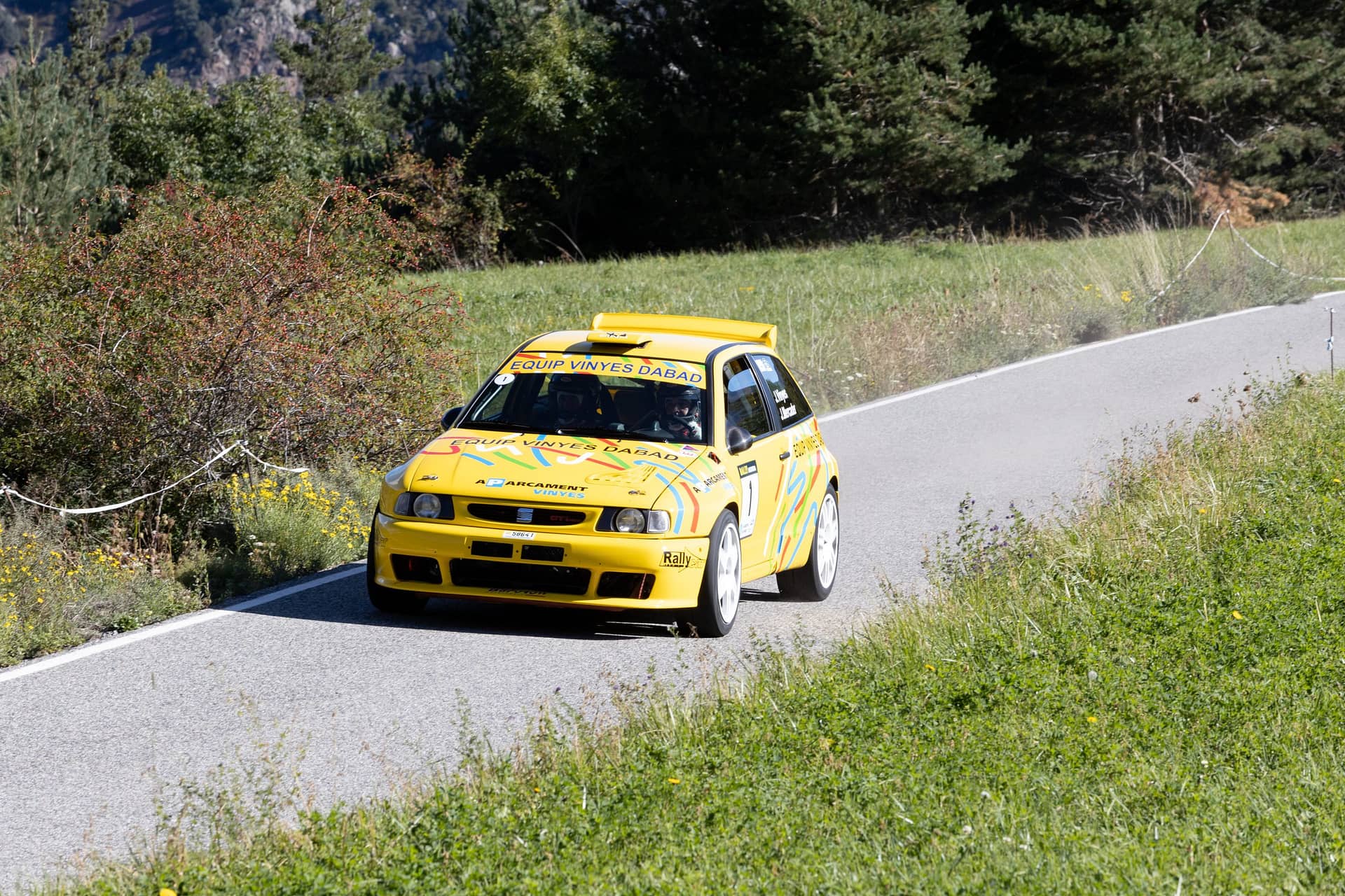 El Seat Ibiza de Joan Vinyes i Jordi Mercader