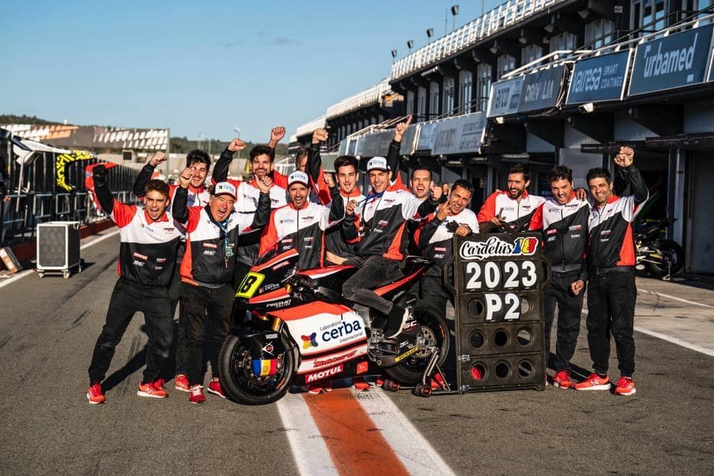 Cardelús es proclama sots-campió d’Europa de Moto2