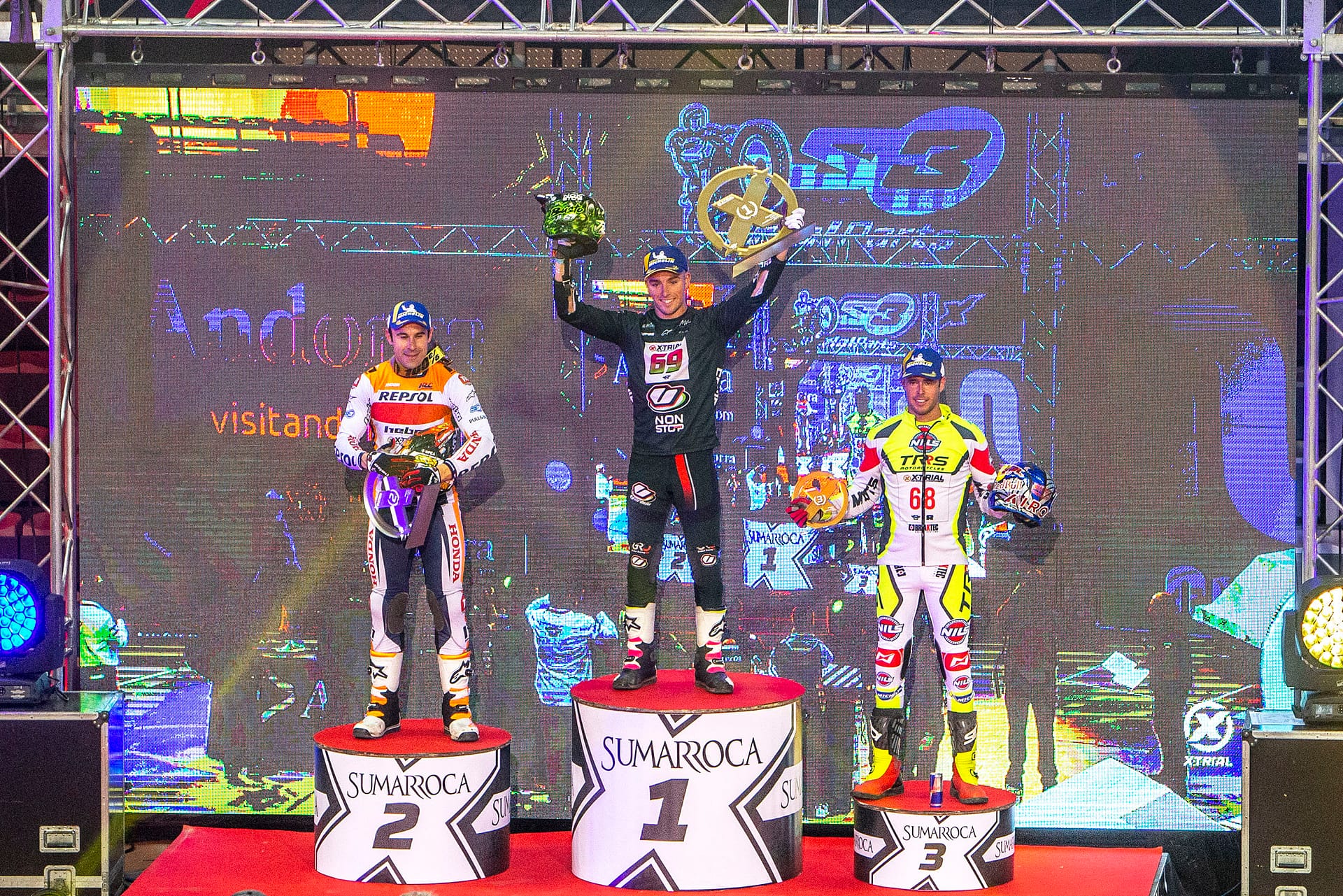 Jaime Busto sorprèn a l’X-Trial d’Andorra, al 16 vegades campió del Món