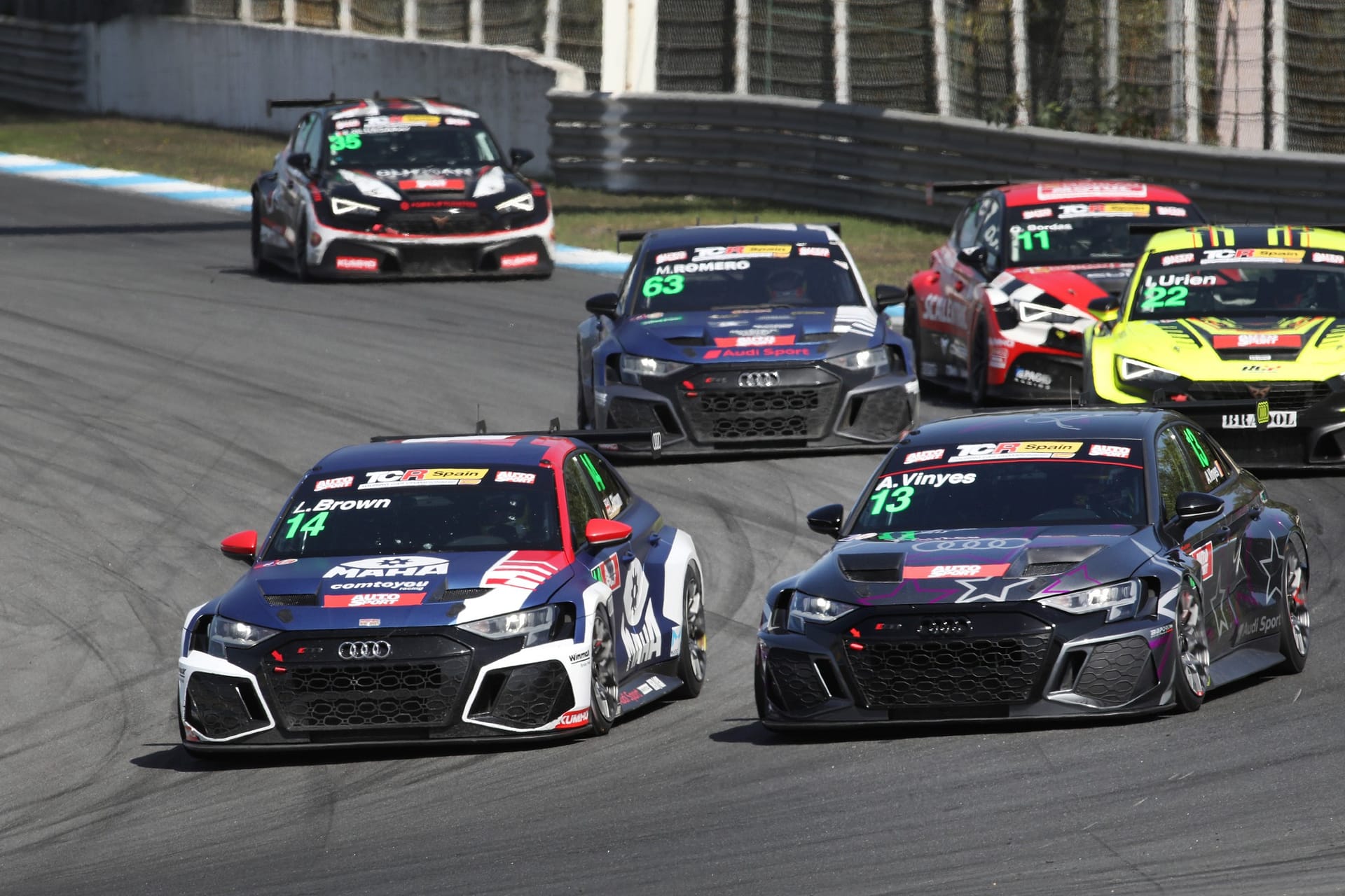Amàlia Vinyes va començar a Estoril la seva adaptació al TCR Spain