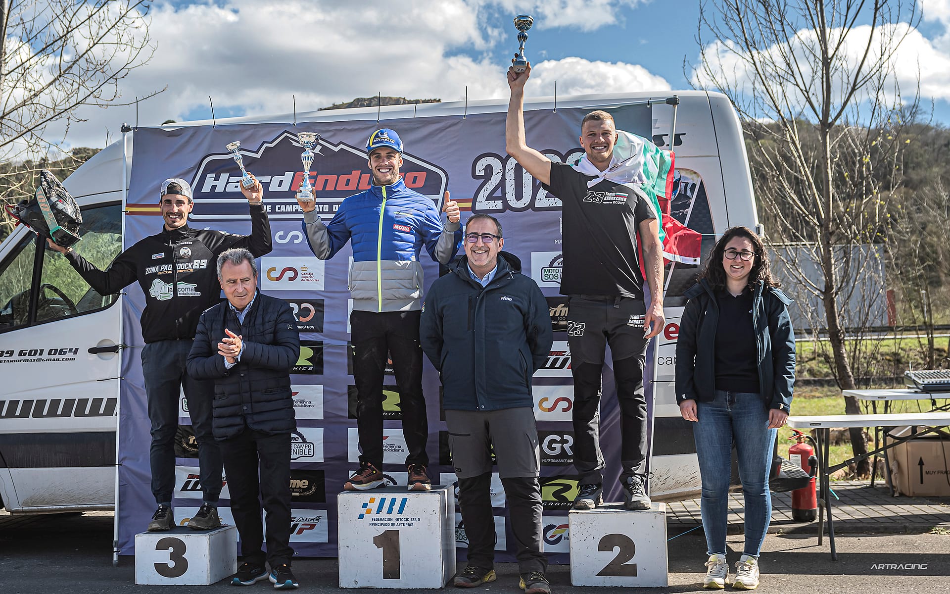 Podi històric de Marc Font al Campionat d’Espanya de Hard-Enduro