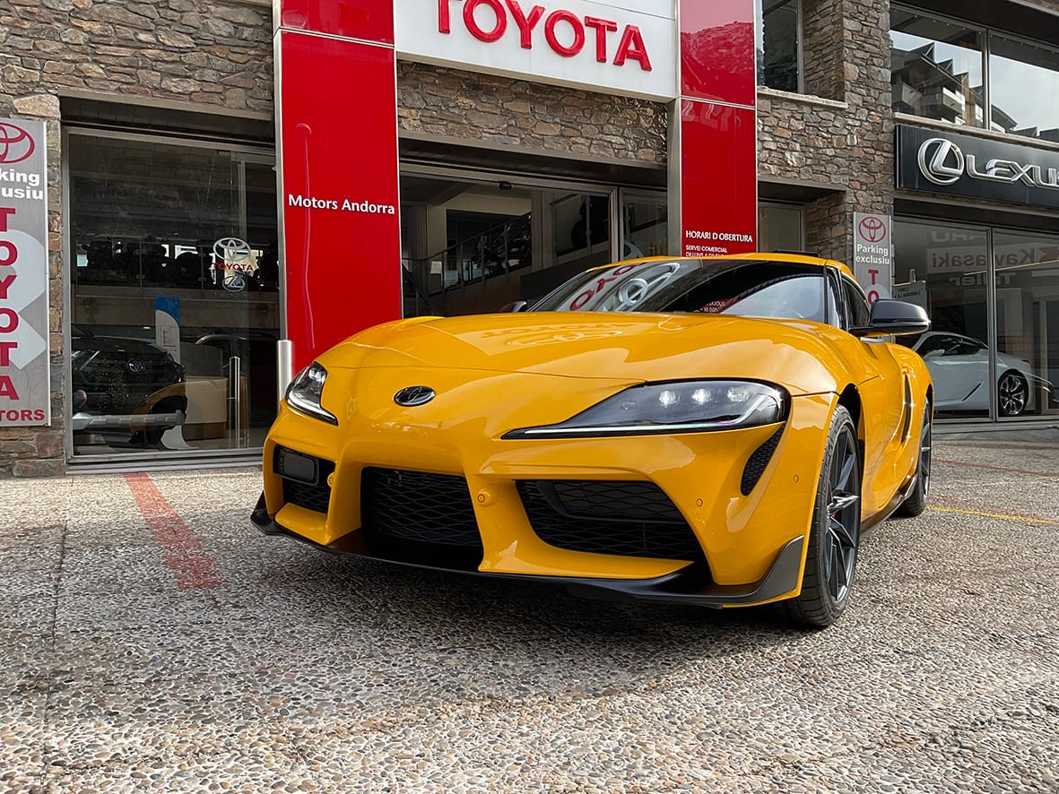 Toyota GR Supra: 340 CV d’autèntic desig groc Imperial