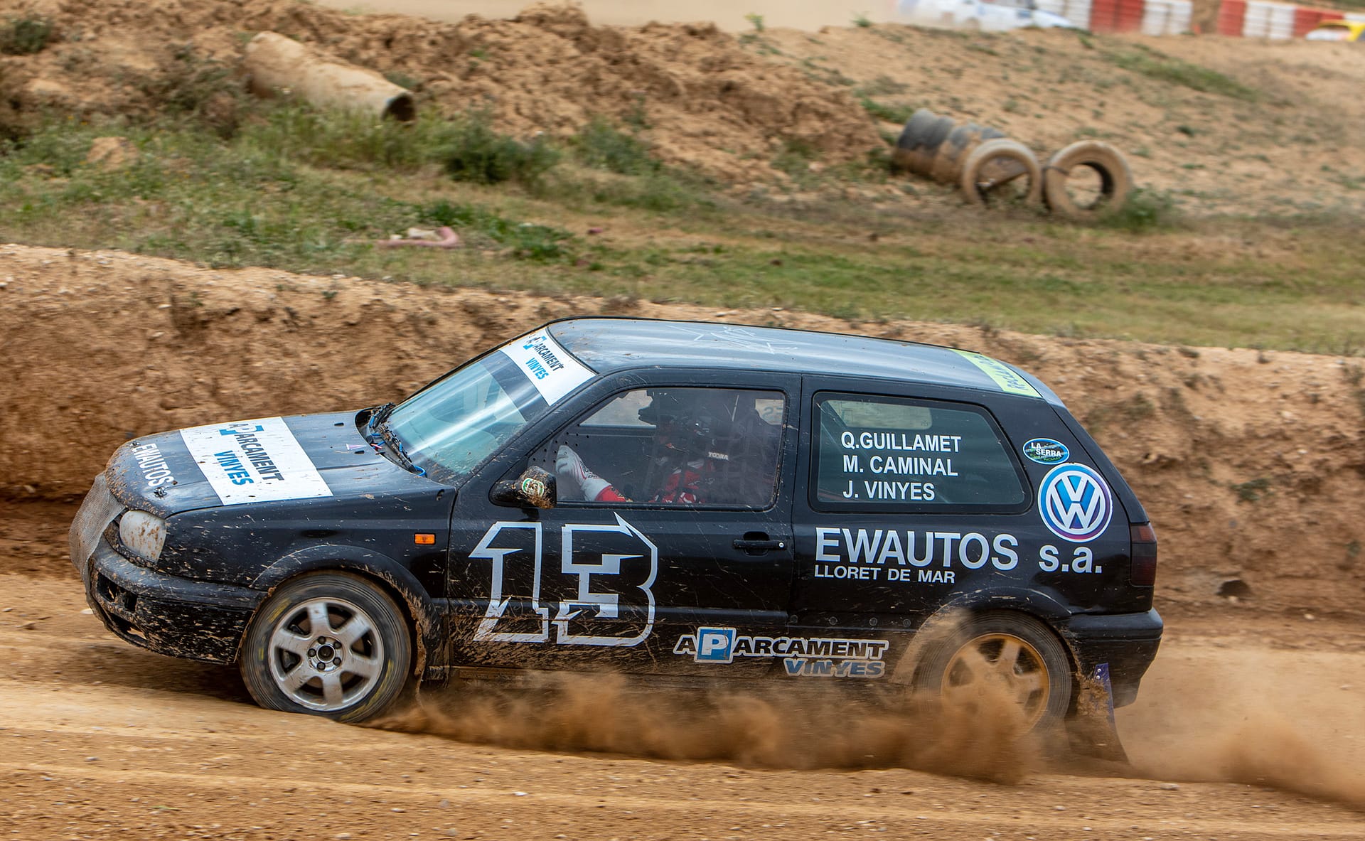 Vinyes - Caminal completen en 3r lloc la Diada off-road de Mollerussa